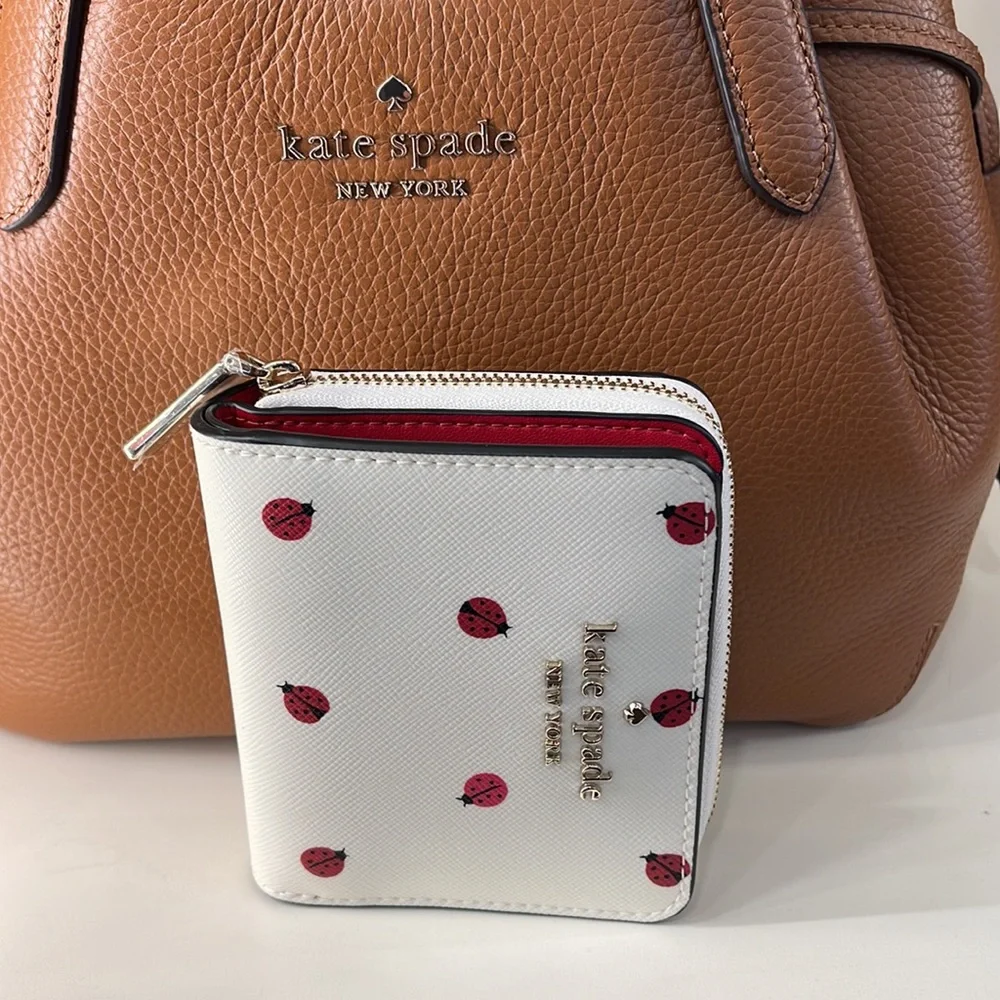 Kate Spade Staci Small Ladybug Zip Around Wallet
COLOR:
Cream Multi - Picture 15 of 16